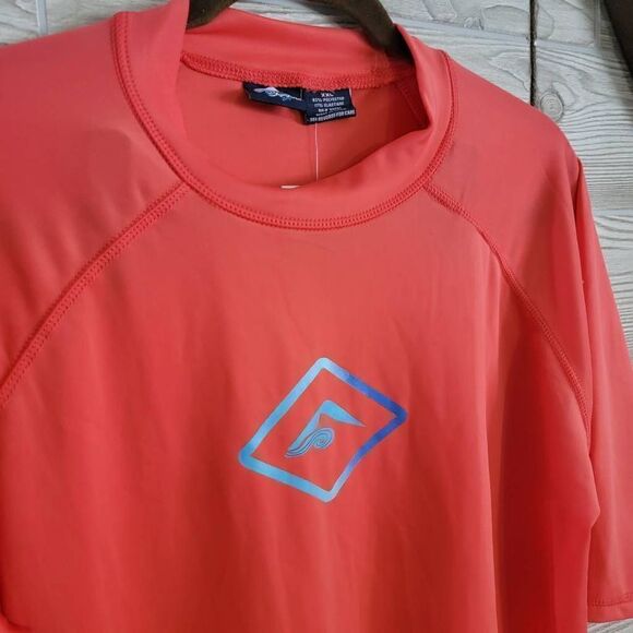 Kanu Surf Men's Paradise UPF 50+ Short Sleeve Sun Protective Rashguard Swim Shir - Picture 4 of 7